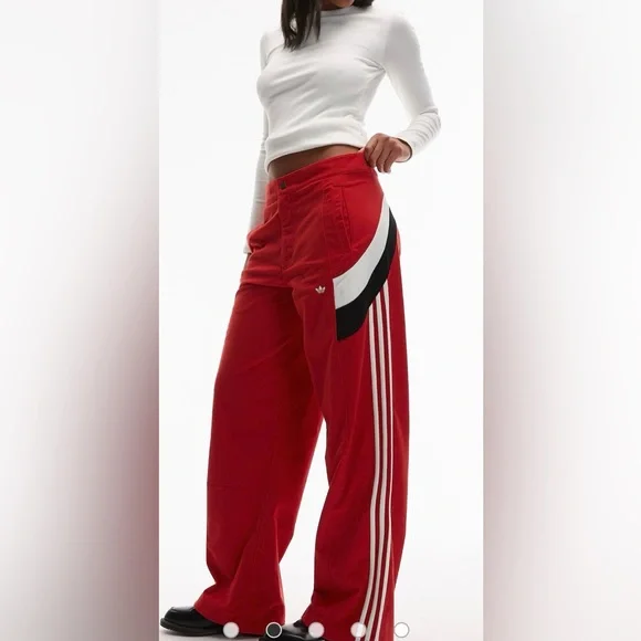 Adidas Women's
Blocking Track Pant in
Better Scarlet - Picture 4 of 16